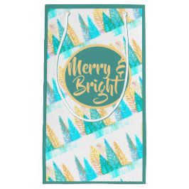 Kleurrijke Kerstmis Pine Klein Cadeauzakje