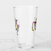 Kleurrijke Kerstnaam, Glas (Links)