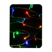 Kleurrijke kerstverlichting magneet (Verticaal)