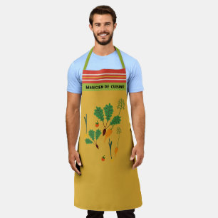 Kleurrijke keuken chef cadeau Schort
