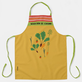 Kleurrijke keuken chef cadeau Schort