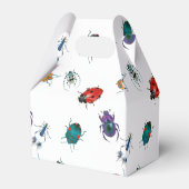 Kleurrijke kevers bedankdoosjes (Achterkant)