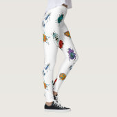 Kleurrijke kevers leggings (Rechts)