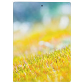 Kleurrijke kiemen klembord (Achterkant)