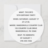 Kleurrijke kijkmeester Reel Retro Modern Kaart (Achterkant)