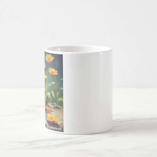 Kleurrijke kikker ontwerp Mok (Center)