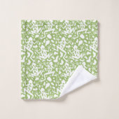 Kleurrijke kikkers bad handdoek (Wasdoekje)