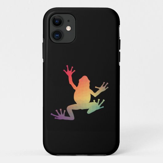 Kleurrijke kikkervisjes Case-Mate iPhone case (Achterkant)
