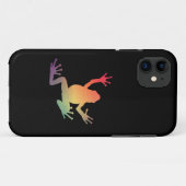 Kleurrijke kikkervisjes Case-Mate iPhone case (Achterkant (horizontaal))