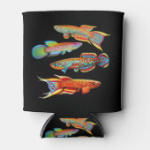 Kleurrijke Killifish Koelbox Blikjeskoeler (Voorkant)