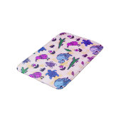 Kleurrijke Kinder printruimte Badmat (Gekanteld)