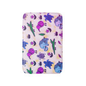 Kleurrijke Kinder printruimte Badmat (Voorkant Verticaal)