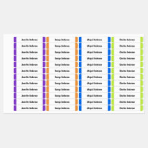 Kleurrijke Kinder Terug naar school Persoonlijke k
