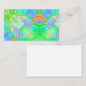 Kleurrijke Kinder verfplaat Visitekaartje (Voorkant / Achterkant)