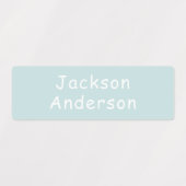 Kleurrijke Kinder waterbestendige, persoonlijke Labels (Design 1)
