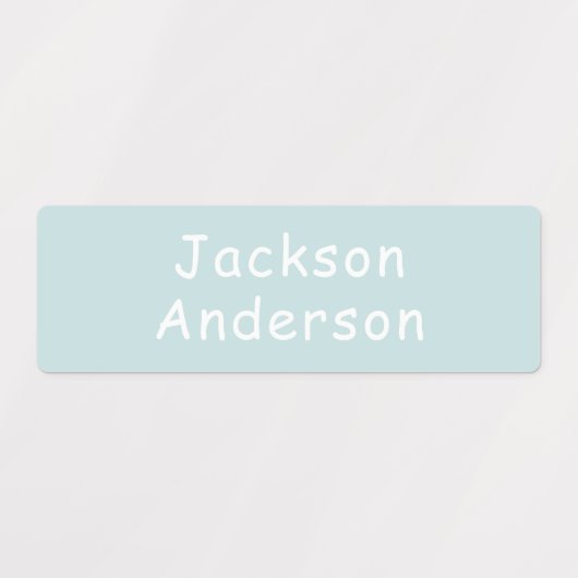 Kleurrijke Kinder waterbestendige, persoonlijke Labels (Design 1)