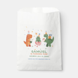 Kleurrijke Kinderachtige Dinosaurussen Kinderen Ve Bedankzakje