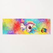 Kleurrijke Kinderen Yogamat (Voorkant (horizontaal))
