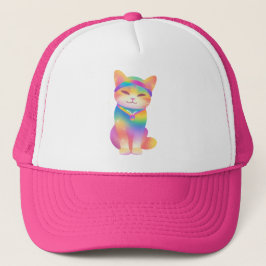 Kleurrijke Kitten Baseball Hat Trucker Pet