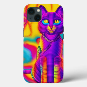 kleurrijke kitten kat telefoonhoesje Case-Mate iPhone case
