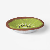 Kleurrijke Kivi Green Elegant verjaardagsfeestje F Papieren Kommen (Gebogen)