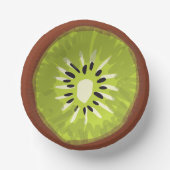 Kleurrijke Kivi Green Elegant verjaardagsfeestje F Papieren Kommen (Voorkant)