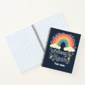 Kleurrijke Klasdecoratie – Welkomstposter Notitieboek (Binnen)