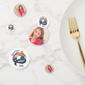 Kleurrijke Klasse van 2025 Afstuderen Foto Confett Confetti (Groep)