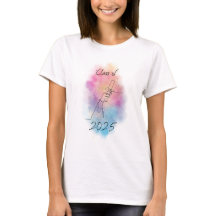 Kleurrijke Klasse van 2025 T-shirt