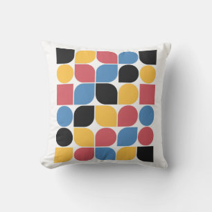 Kleurrijke Klassieke Geometrische Bauhaus Kussen