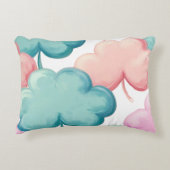 Kleurrijke klavers accent kussen (Voorkant)