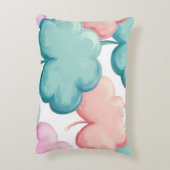 Kleurrijke klavers accent kussen (Achterkant (Verticaal))