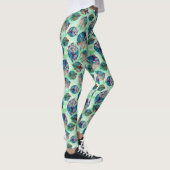 Kleurrijke kleefvlekken leggings (Rechts)