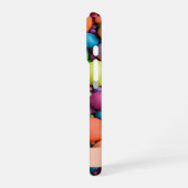 Kleurrijke Klei Telefoon Case iPhone Hoesje (Linkerkant)