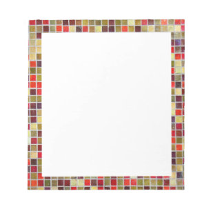 Kleurrijke kleine achtergrond notitieblok