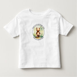 Kleurrijke kleine Beer kinderen peuter T-shirt