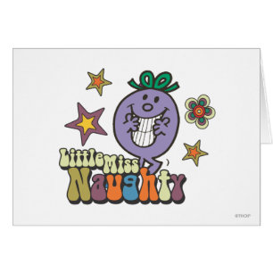 Kleurrijke kleine Miss Naughty