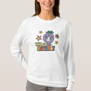 Kleurrijke kleine Miss Naughty T-shirt