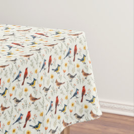 Kleurrijke kleine vogels tafelkleed
