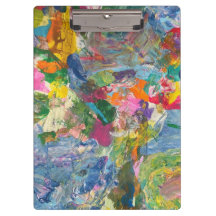 Kleurrijke Klembord Abstracte Esthetische Clip Boa