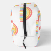 Kleurrijke kleur Rainbow Girl Toilettasje (Rechts)