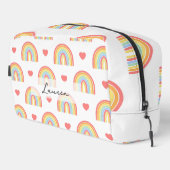 Kleurrijke kleur Rainbow Girl Toilettasje (Rechterhoek)