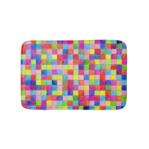 Kleurrijke kleuren op vierkantjes voor grafisch pa