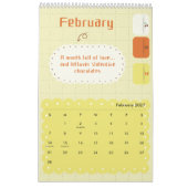 Kleurrijke Kleuren & Opbeurende Inspiratiekalender Kalender (Feb 2027)