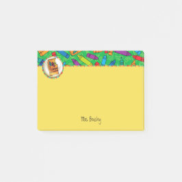 Kleurrijke Kleurpotloden 4 x 3 Post-it® Notes