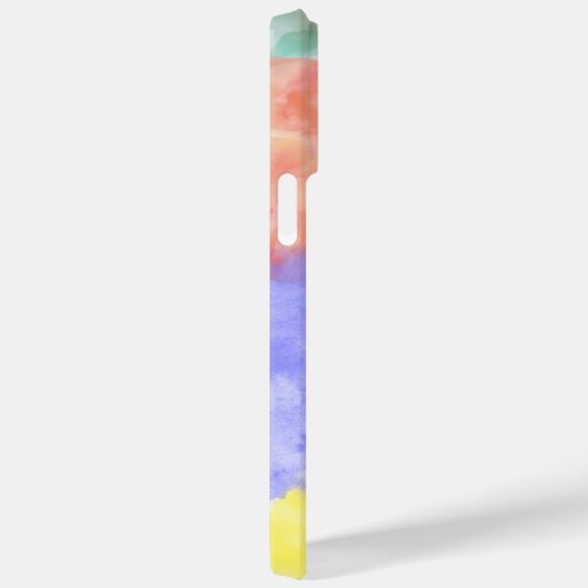 Kleurrijke kleurspatten Case-Mate iPhone case (Achterkant / Rechts)