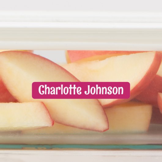 Kleurrijke kleuterschool naamlabels labels (Aangebracht)