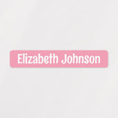 Kleurrijke kleuterschool naamlabels labels (Design 2)