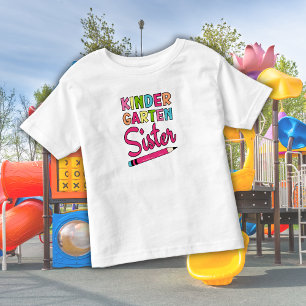 Kleurrijke kleuterzus - Eerste schooldag Kinder Shirts