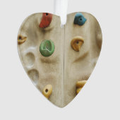 Kleurrijke klimmende wandraketten ornament (voorkant)